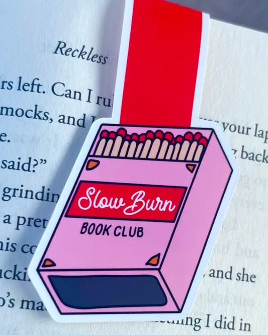Slow Burn Book Club Magnetic Bookmark