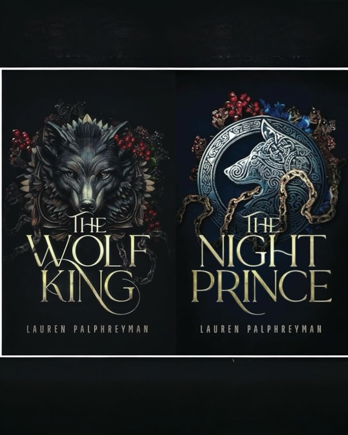 The Wolf King and The Night Prince (original indie cover — now OOP)
