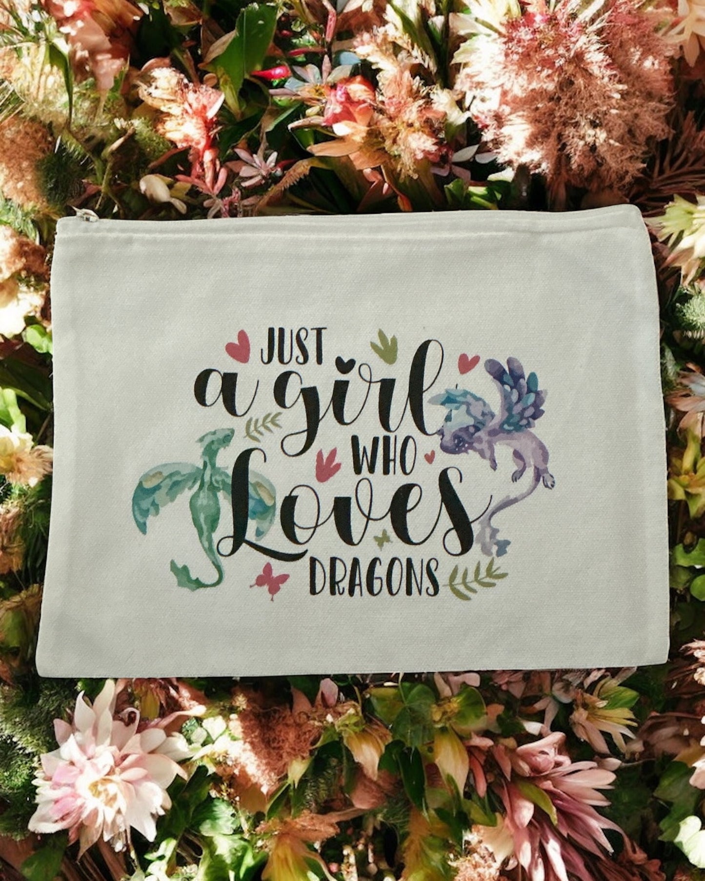 Just a Girl Who Loves Dragons Pouch