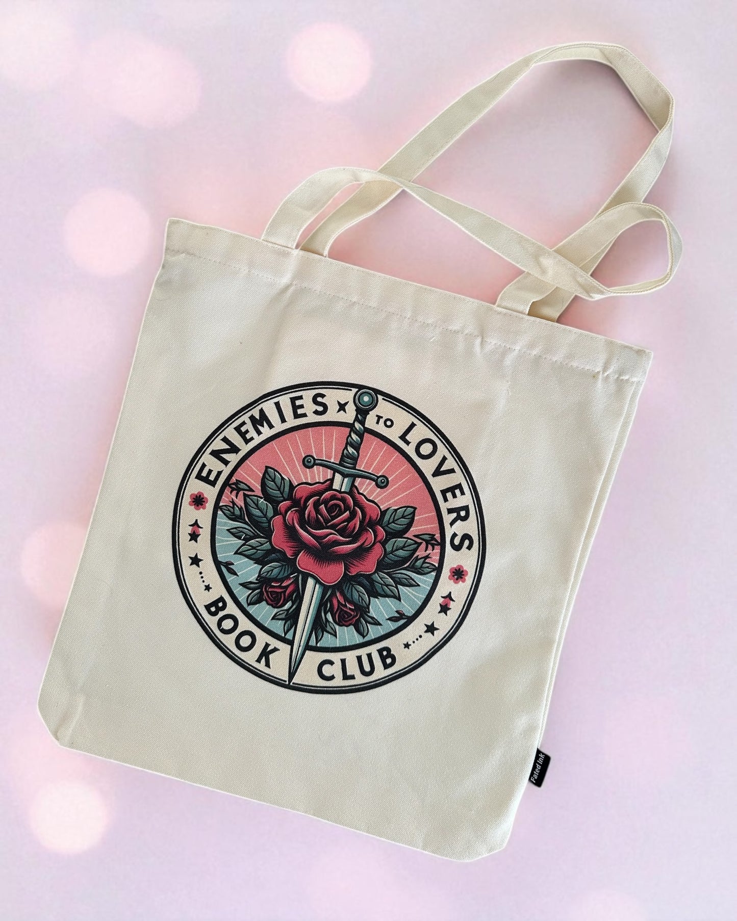 Enemies To Lovers Tote Bag [With zip and inner pocket]