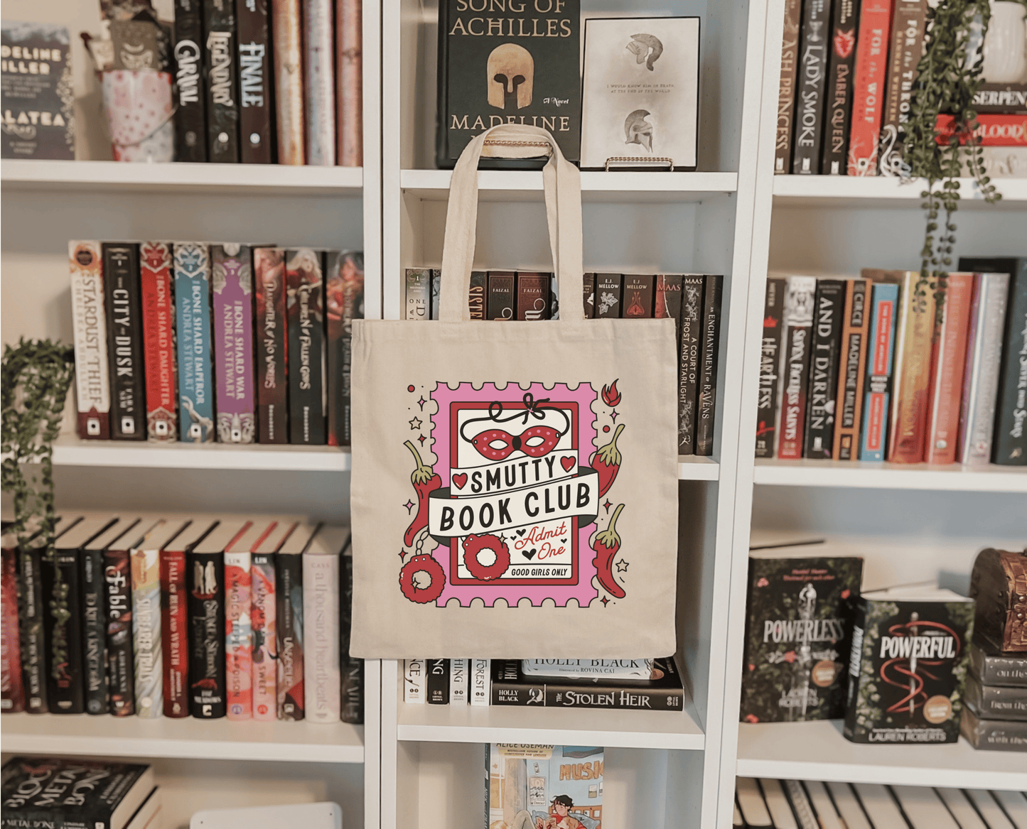 Smutty Book Club Tote Bag [heavy duty]