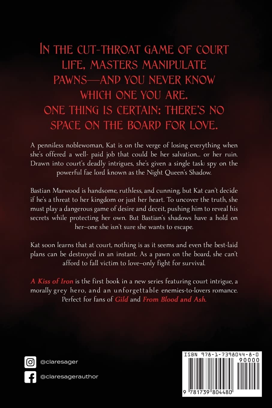 A Kiss of Iron [Paperback]