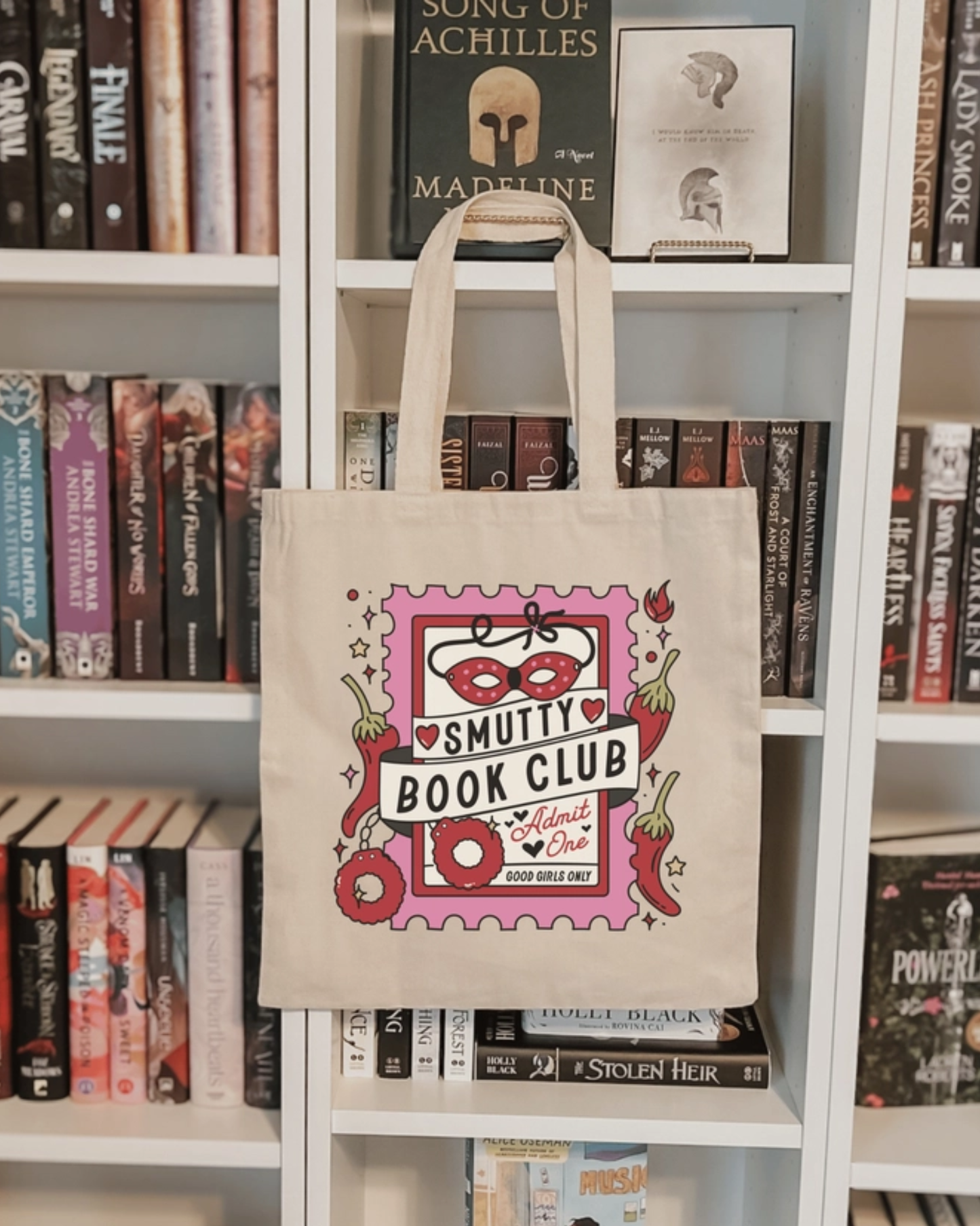Smutty Book Club Tote Bag [heavy duty]