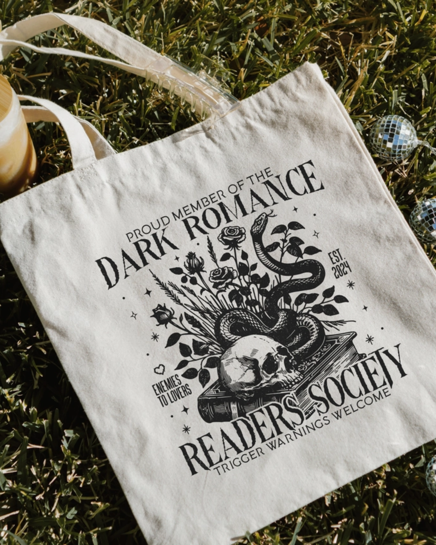 Dark Romance Tote Bag [heavy duty]