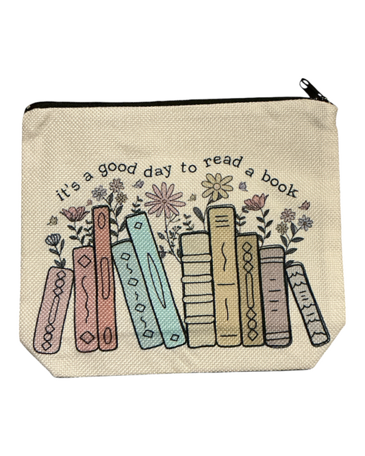 It’s a good day to read a book pouch