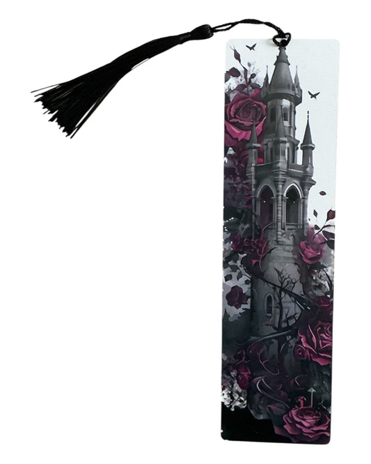 Gothic Wooden Bookmark (castle)