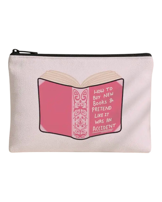 How to buy new books pouch (pink)