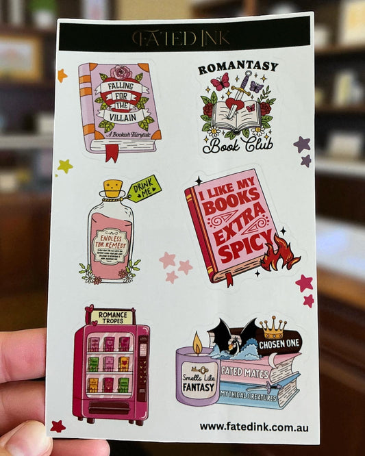 Fated Ink Sticker Sheet