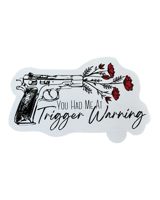 Trigger Warning Sticker