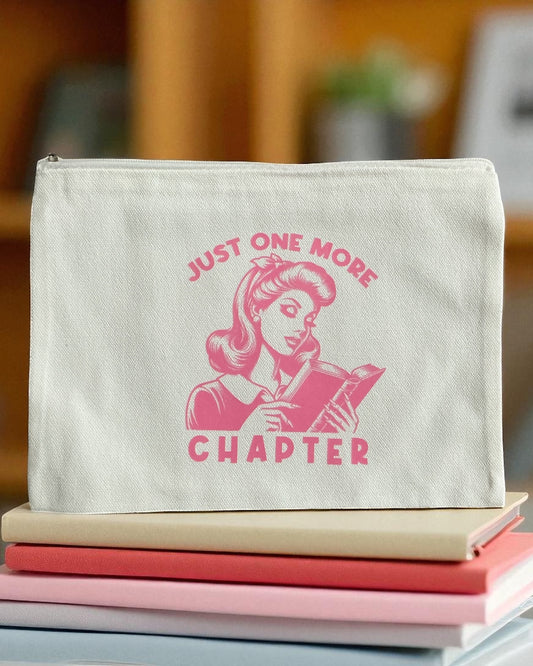 Just One More Chapter Pouch