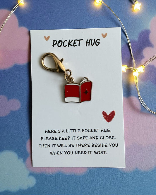 Book Keychain Pendant [Red]