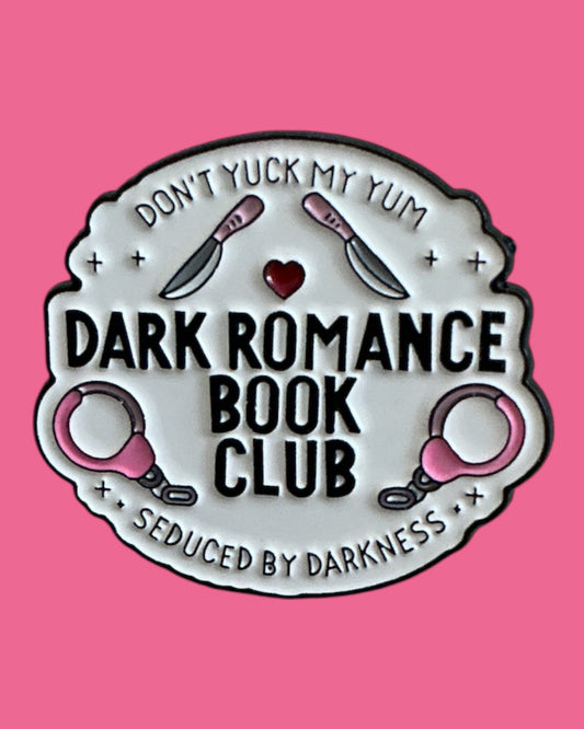Dark Romance Bookclub Enamel Pin