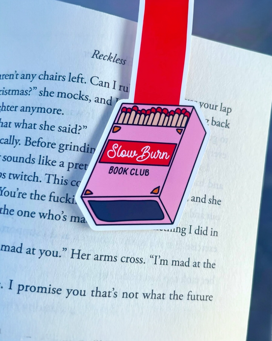 Slow Burn Book Club Magnetic Bookmark