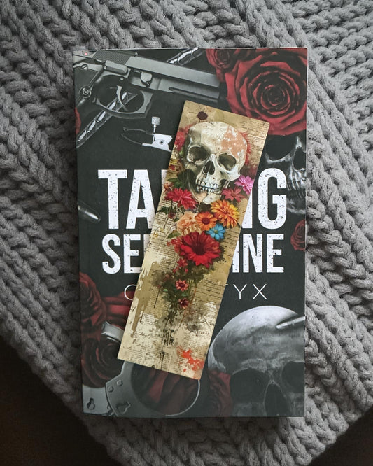Skull Acrylic Bookmark [B]