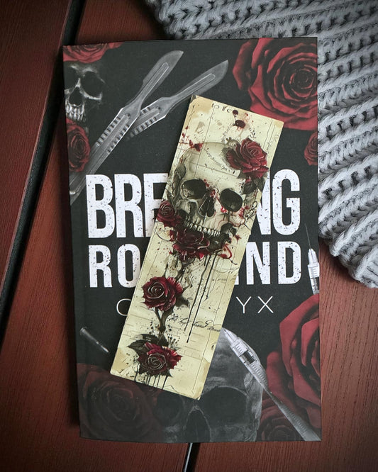 Skull Acrylic Bookmark [C]