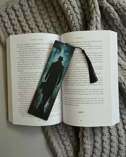 Dark Romance MMC Briefcase Wood Bookmark [A]