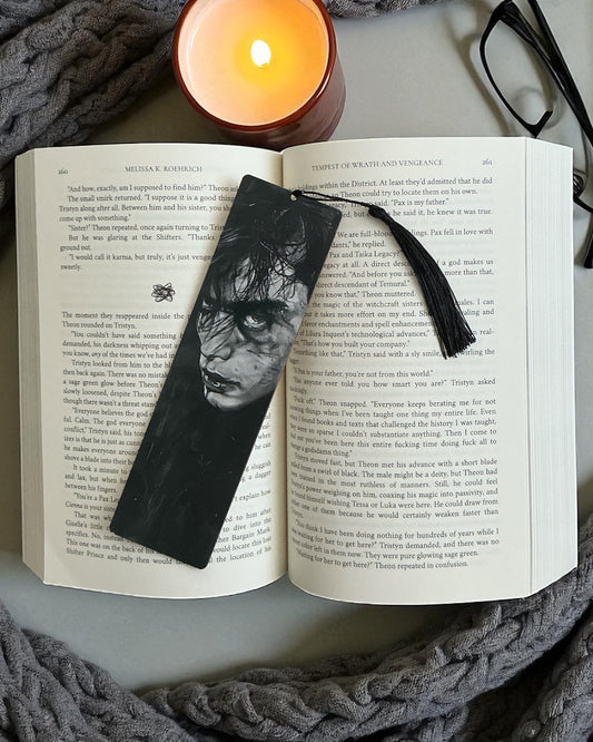 Gothic MMC Wood Bookmark [A]