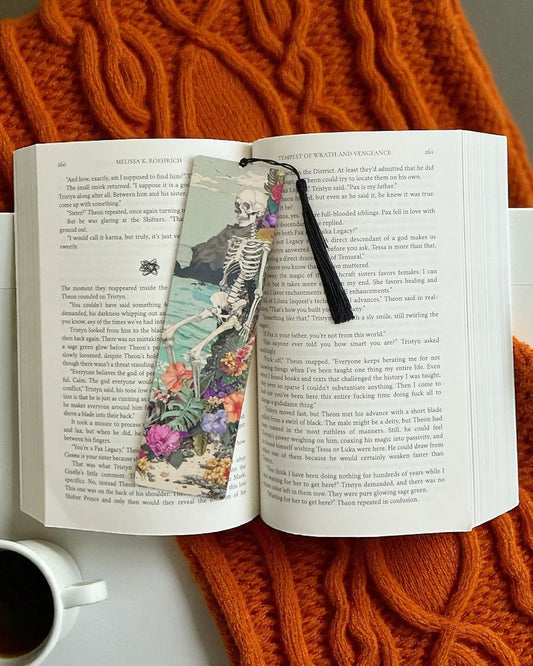 Skeleton Wood Bookmark [D]