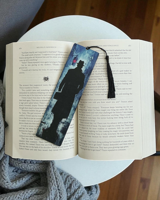 Dark Romance MMC Briefcase Wood Bookmark [B]