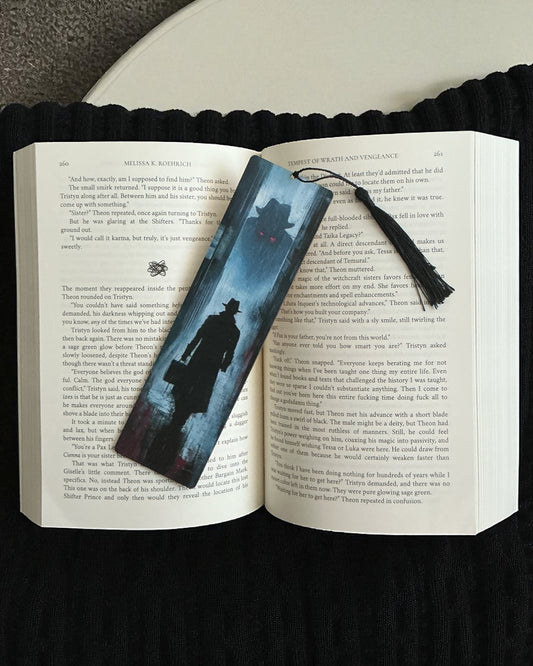 Dark Romance MMC Briefcase Wood Bookmark [D]