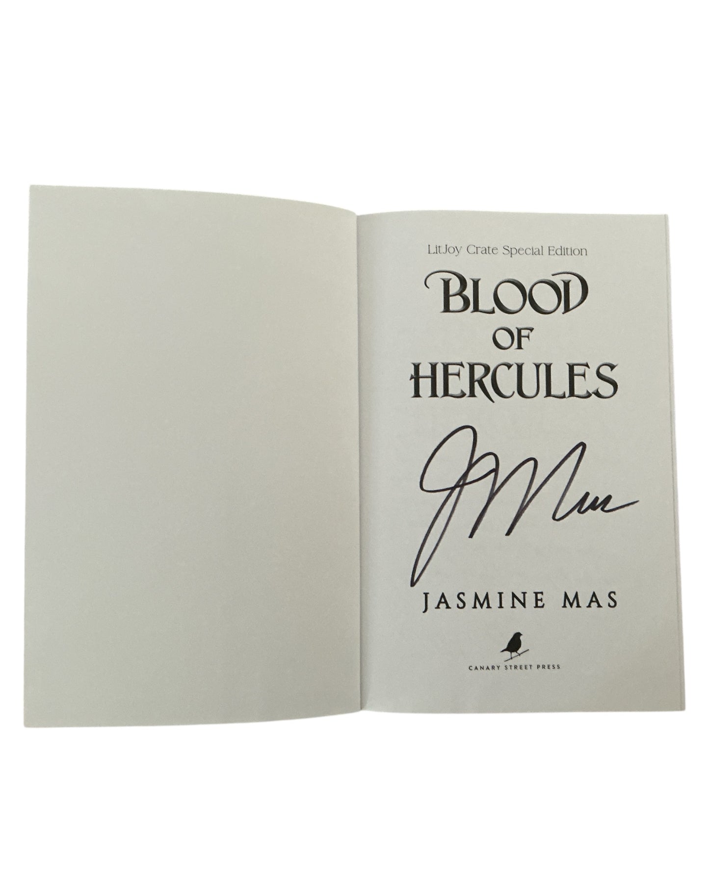 Blood of Hercules [Litjoy Special Edition- Signed]