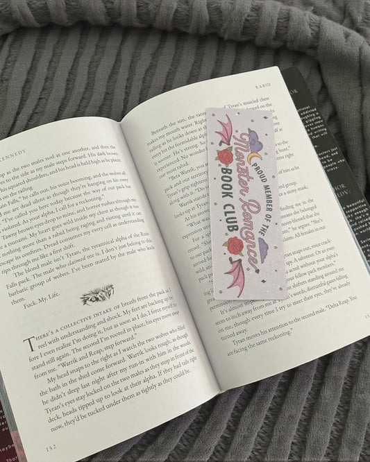 Monster Romance Book Club Bookmark