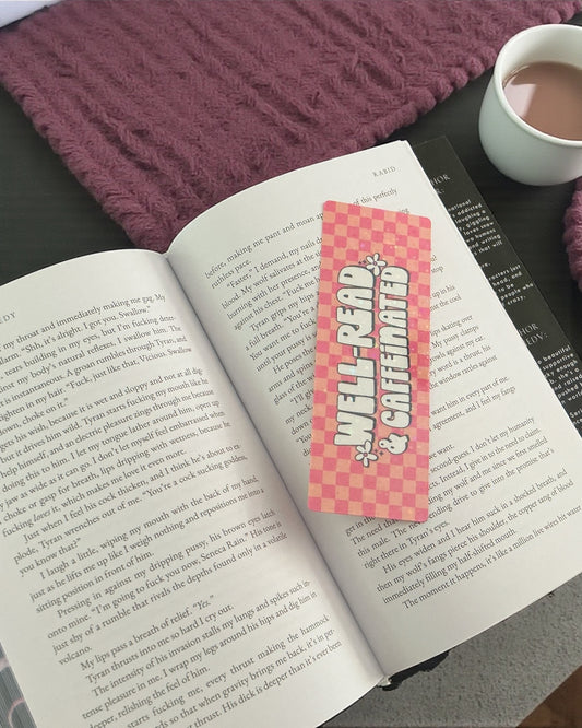 Bookmark Well Read & Caffeinated