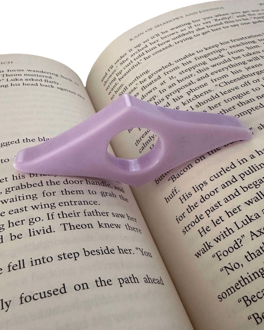 Book Support Thumb Page Opener (lavender)