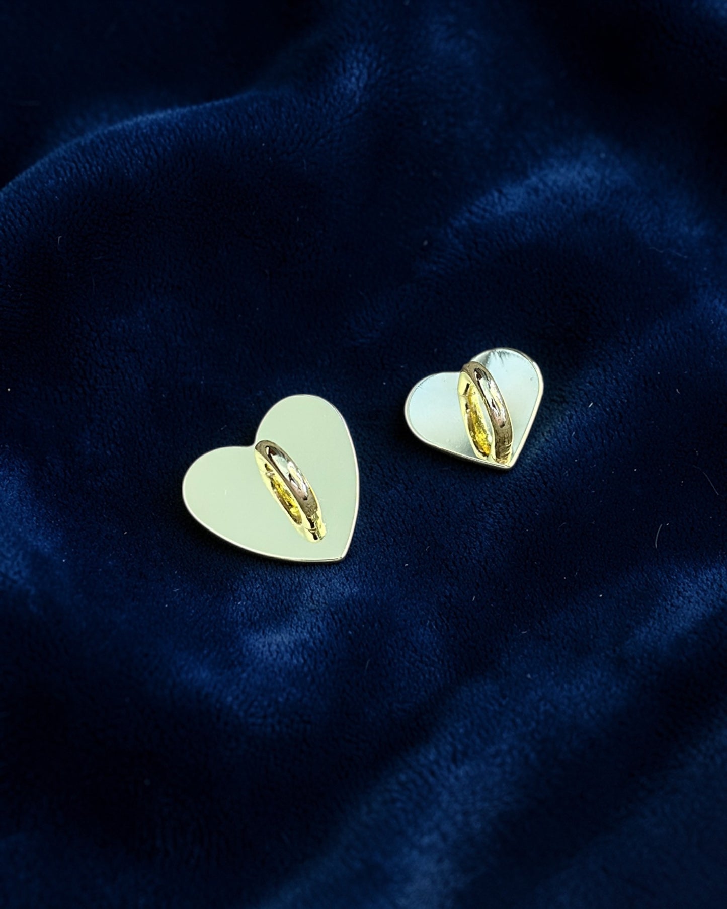Charm Anchors [Heart Gold]