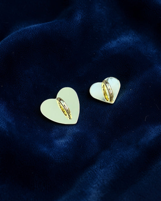 Charm Anchors [Heart Gold]