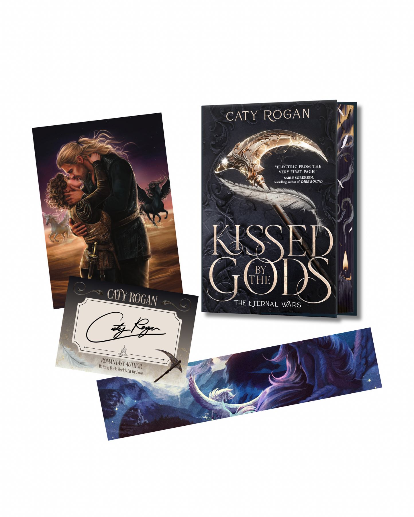 Kissed By The Gods [Imperfect Deluxe Limited Edition] Indie Bookstore Exclusive