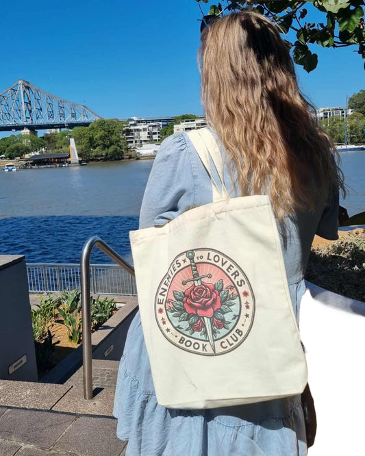 Enemies To Lovers Tote Bag [With zip and inner pocket]