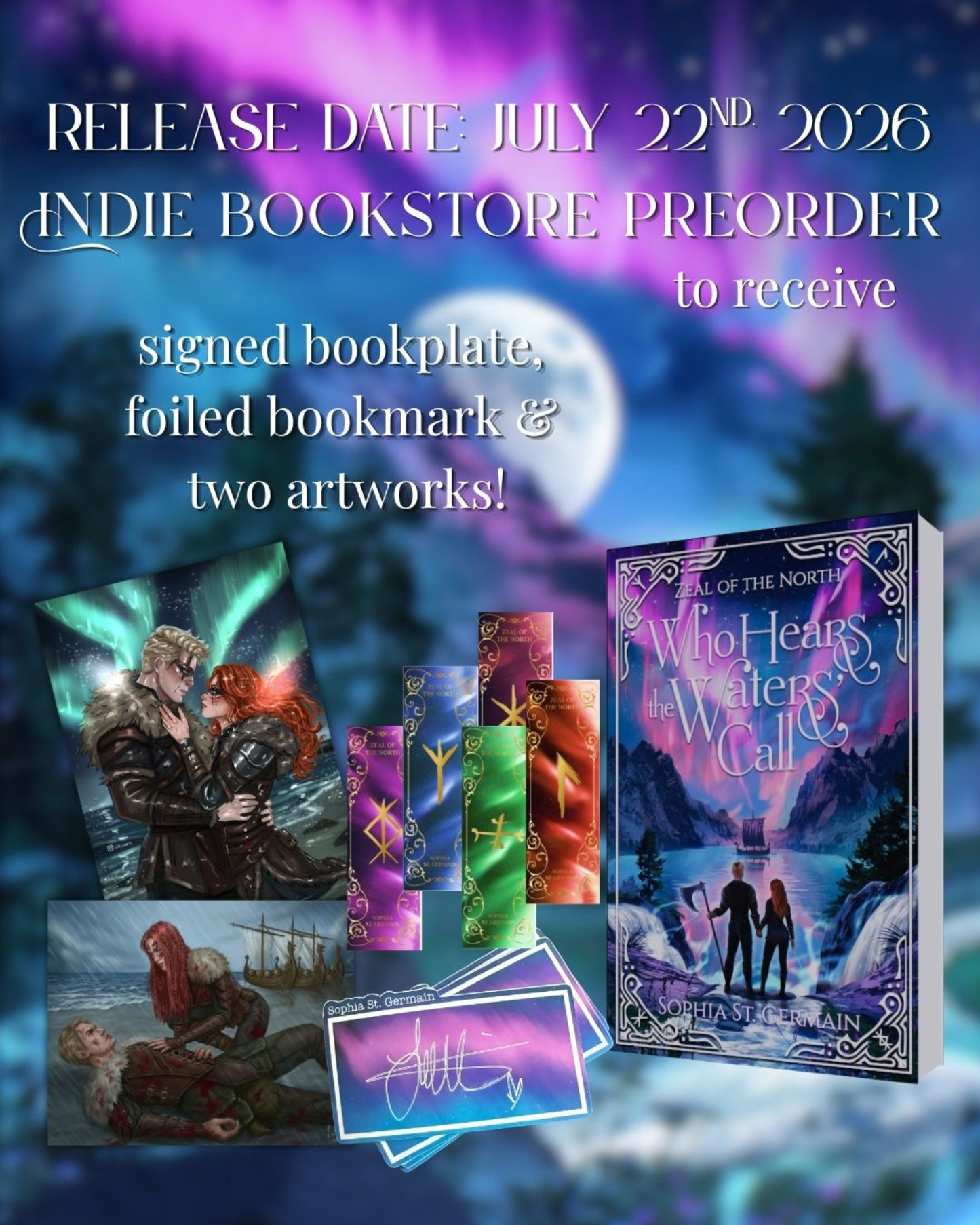 Who Hears the Waters Call [Paperback Pre-order] Indie bookstore incentive