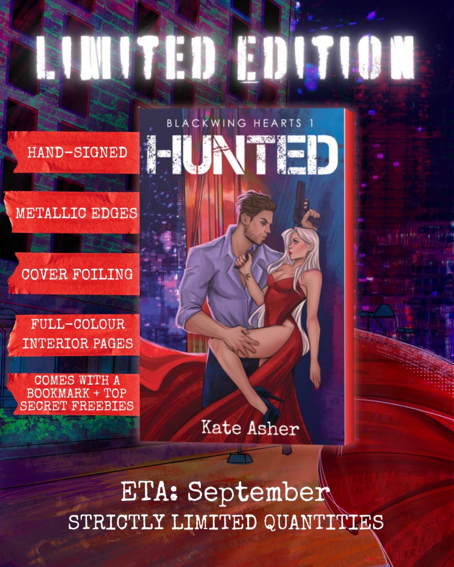 Hunted [Pre-order Signed Special Edition Paperback]