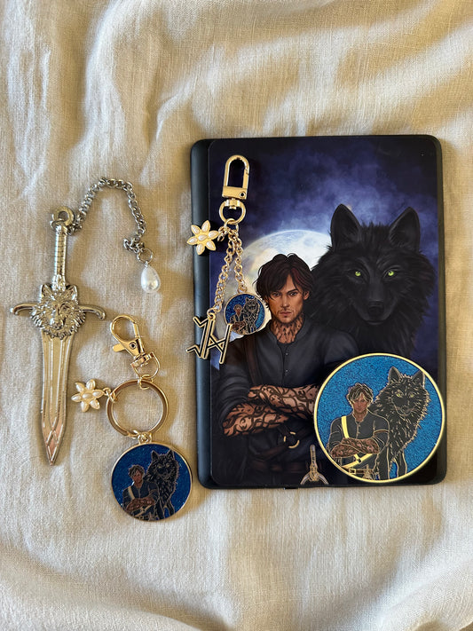 Dire Bound Keyring - Stark [Officially Licensed]