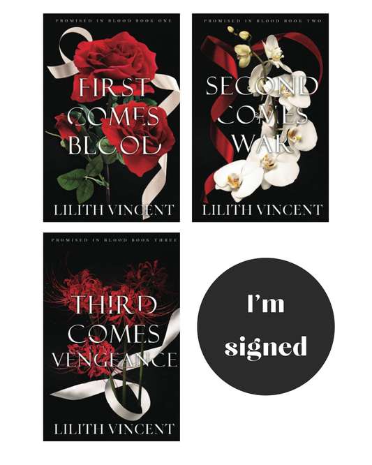 Promised in Blood Bundle [Paperbacks 1-3 Signed]