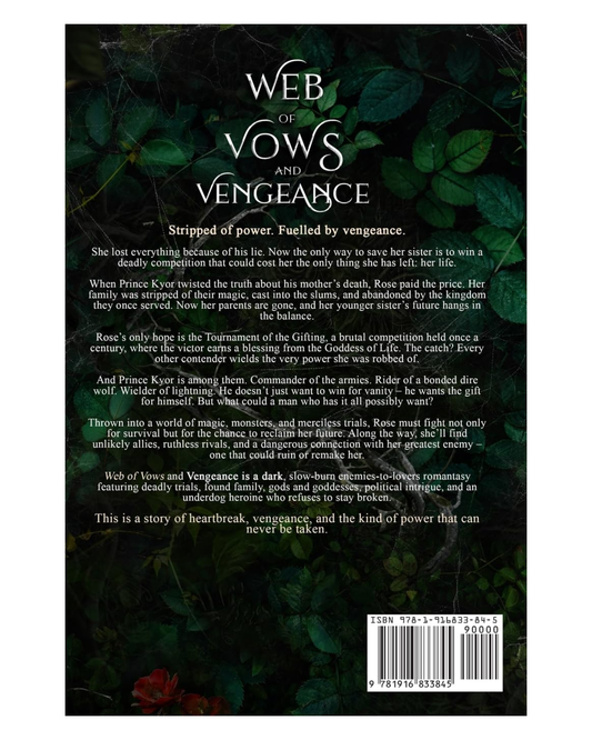 Web of Vows and Vengeance [Paperback]