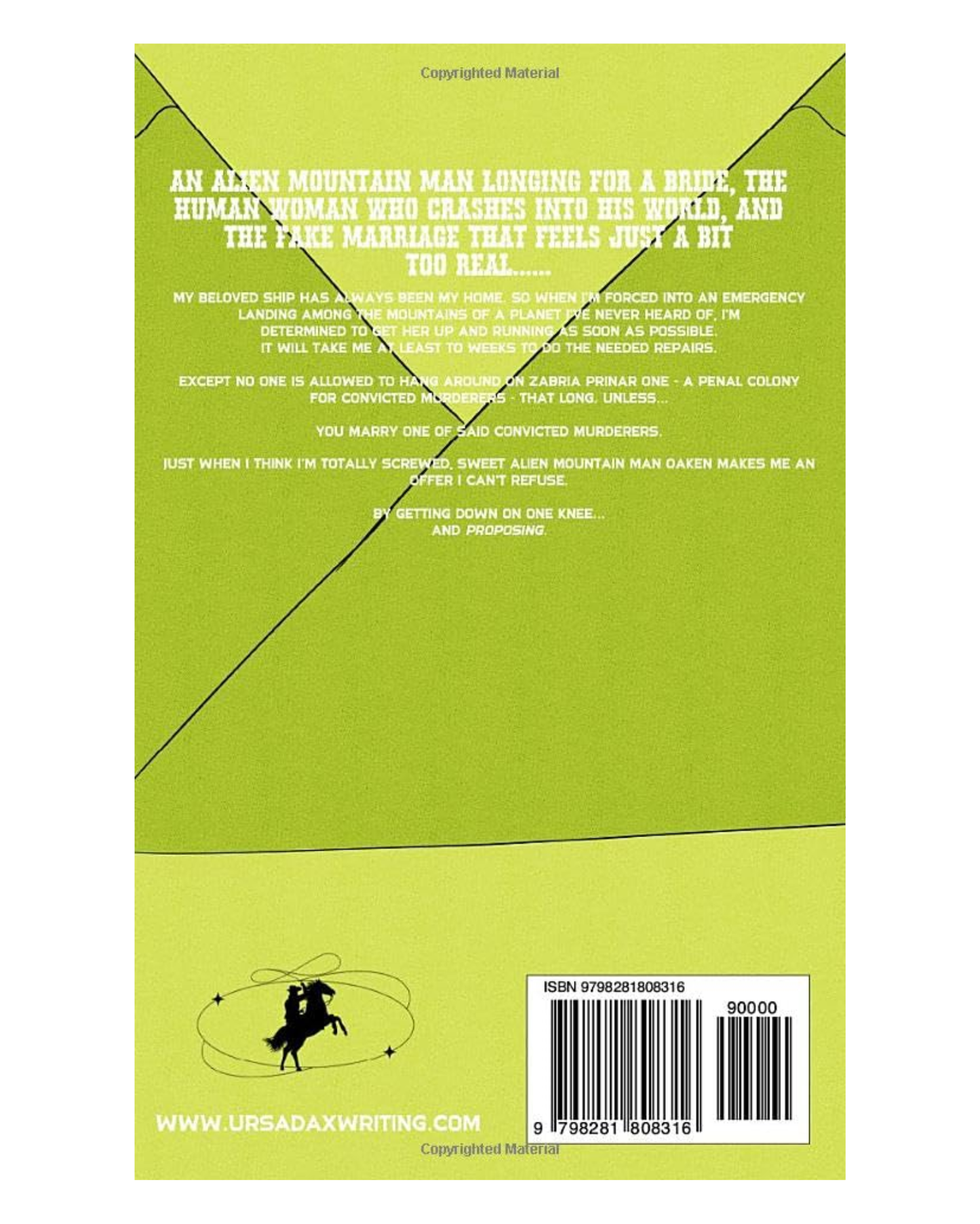 Married to the Alien Mountain Man [Paperback]