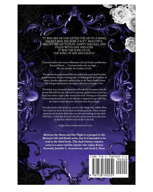 Between the Moon and Her Night [Paperback]