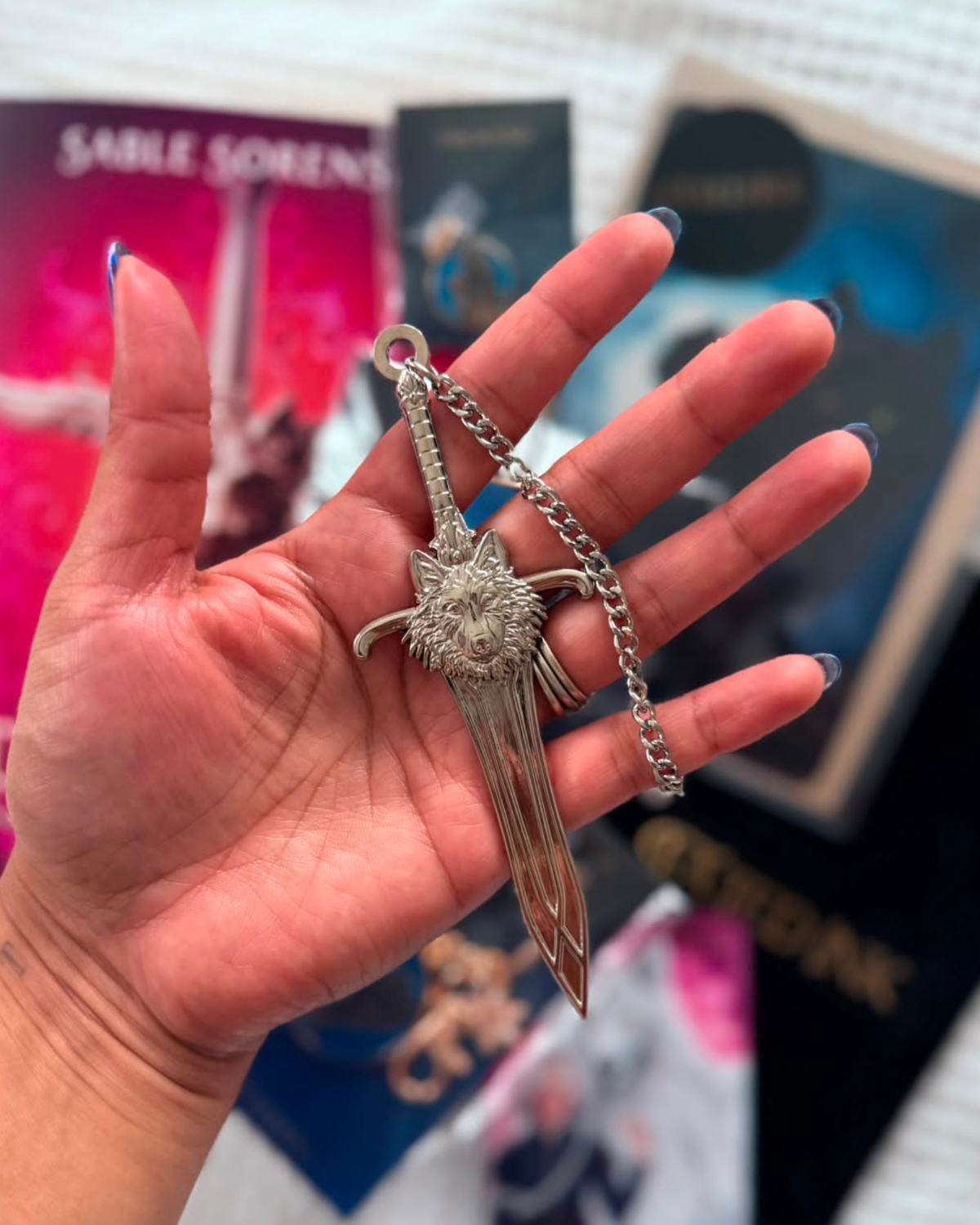 Dire Bound Metal Sword Bookmark [Officially Licensed]