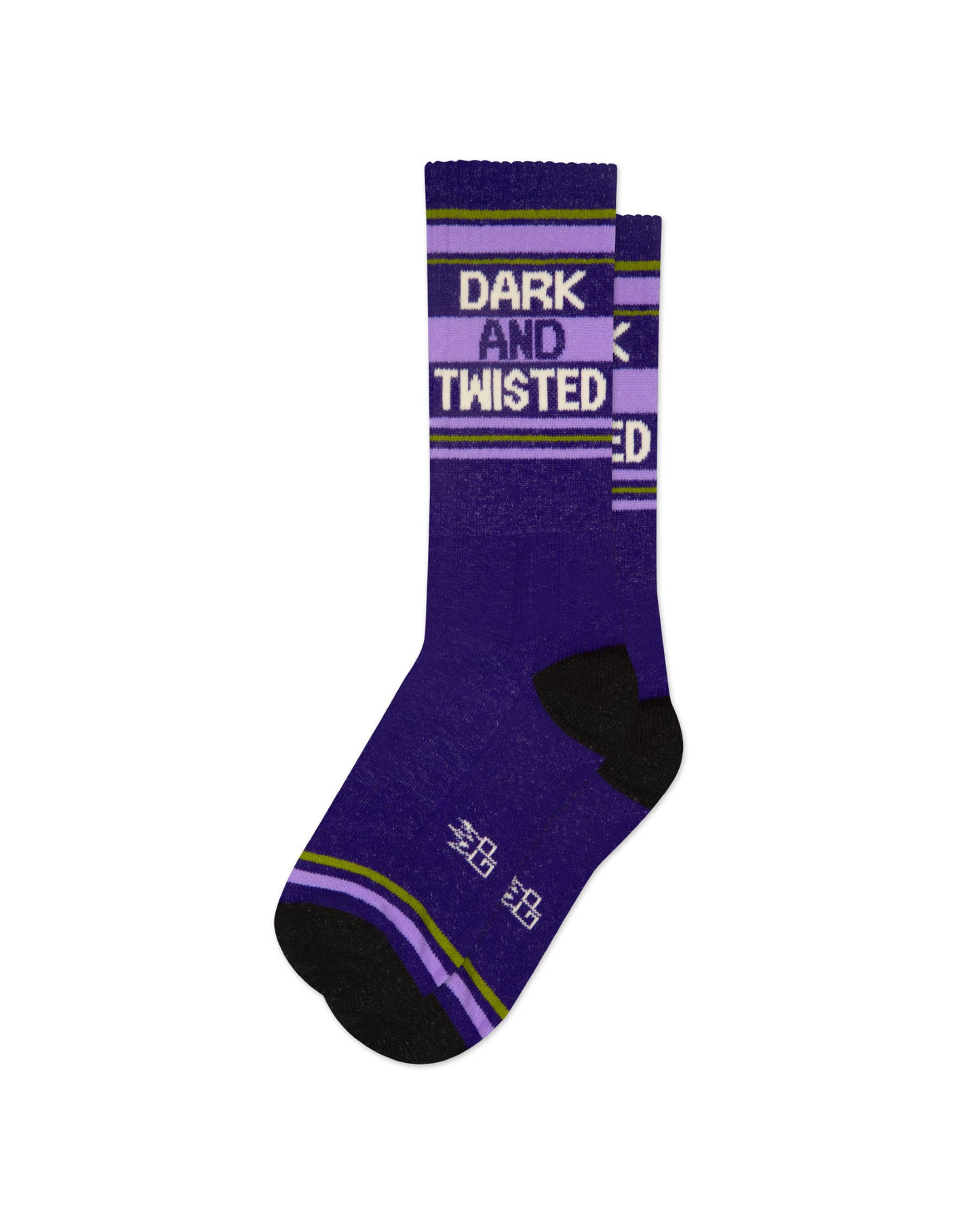 Dark And Twisted Gym Crew Socks