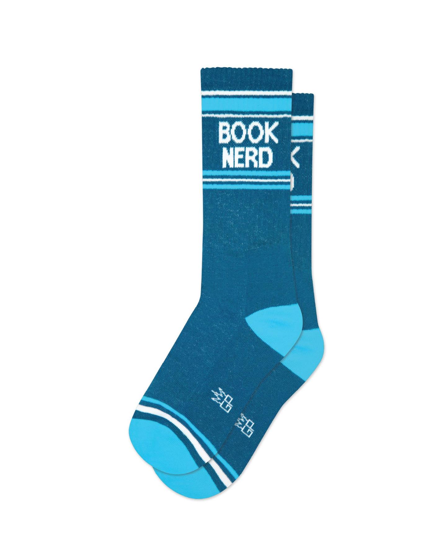 Book Nerd Gym Crew Socks