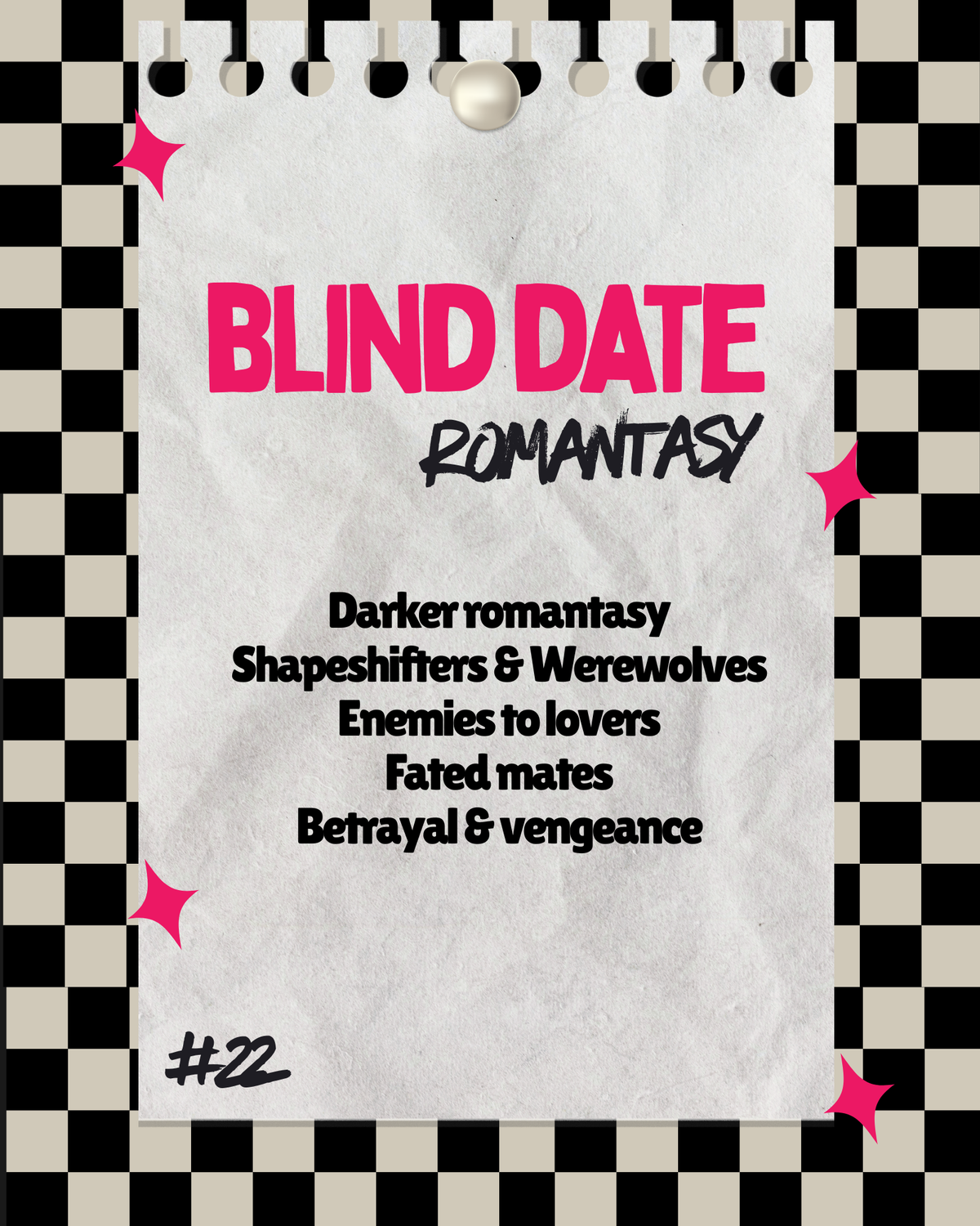 Blind Date with a Book [Romantasy Option 22]