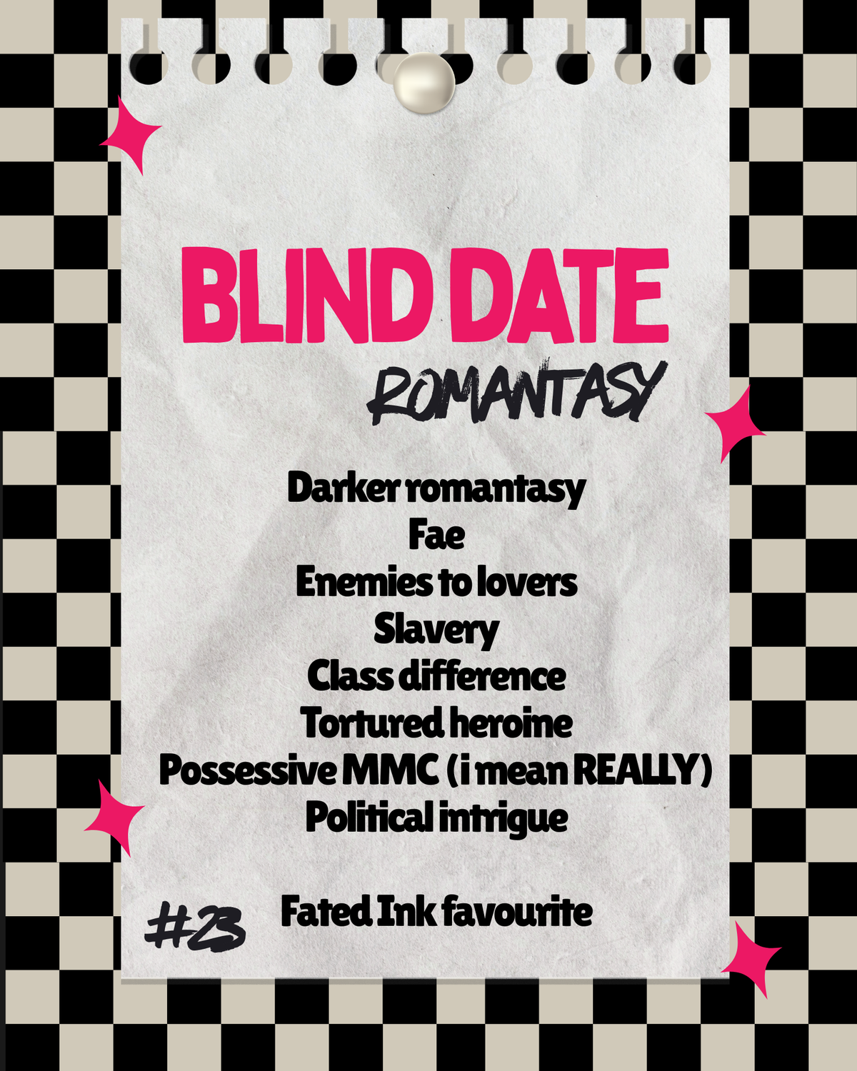 Blind Date with a Book [Romantasy Option 23]