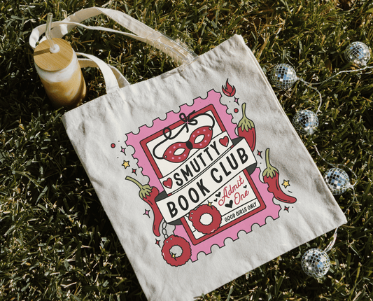 Smutty Book Club Tote Bag [heavy duty]